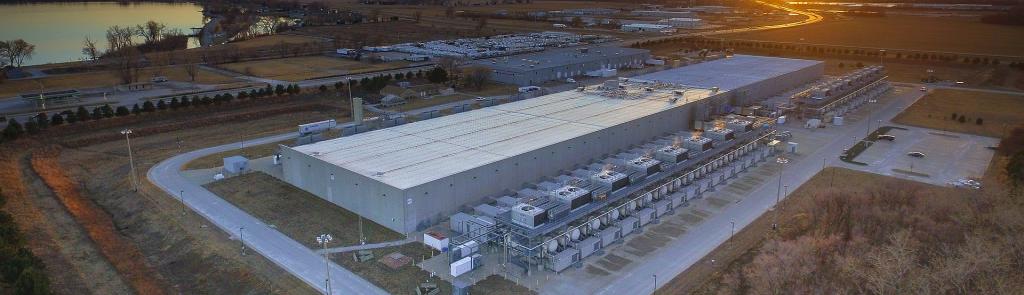 Google data center EUA