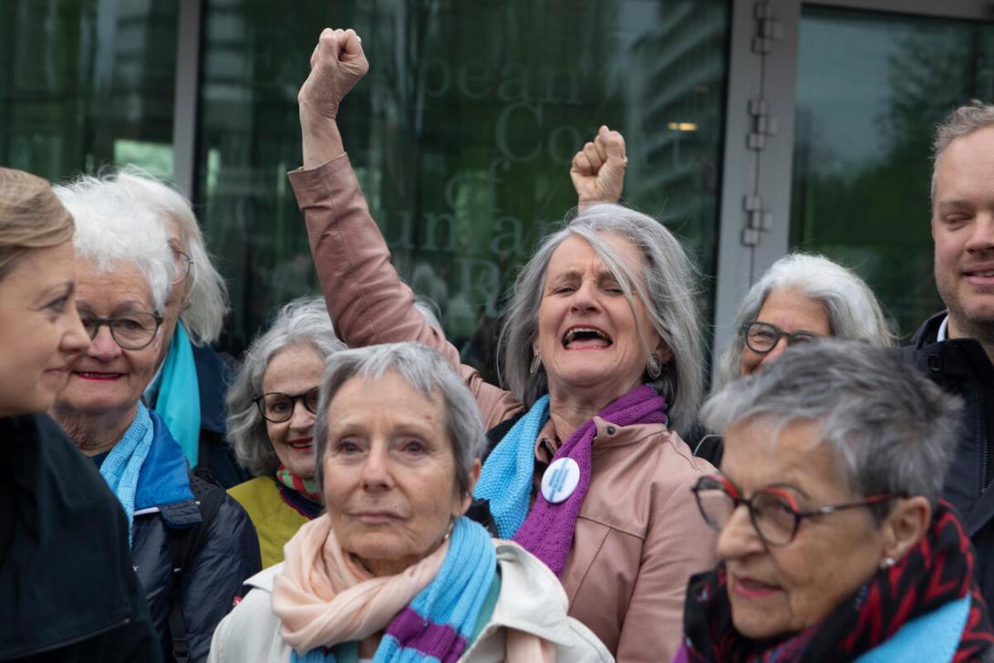 mujeres mayores alemania Miriam Künzli Greenpeace KlimaSeniorinnen Schweiz