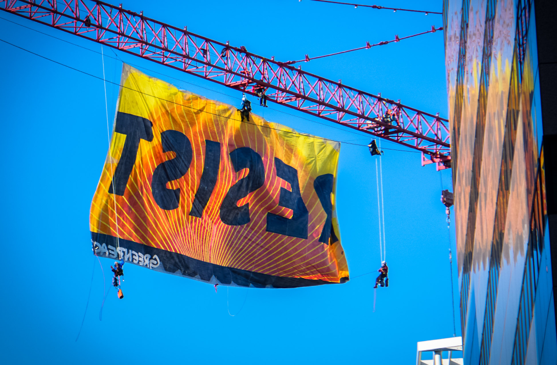 greenpeace usa protest