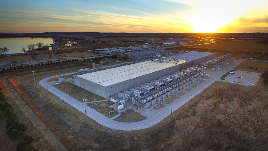 Google data center EUA